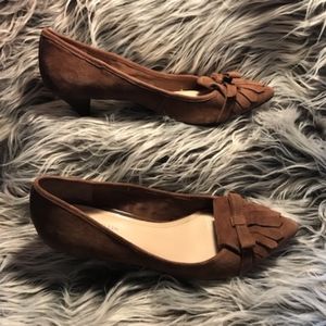 A K ANNE KLEIN iflex kitten heal loafer style